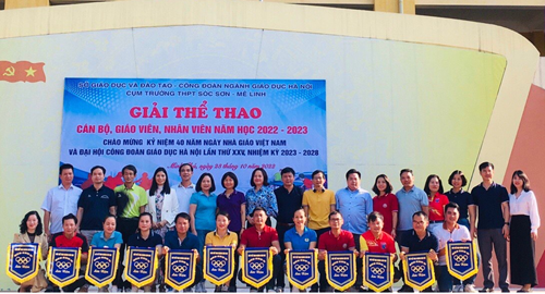 Ngày hội Văn hoá - thể thao Cụm trường THPT Sóc Sơn- Mê Linh